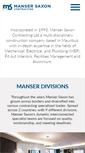 Mobile Screenshot of mansersaxon.com